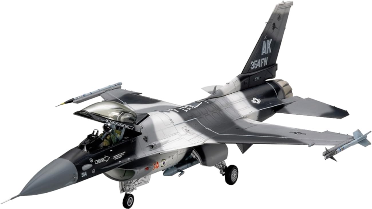 

Серия моделей самолетов Tamiya Masterpiece 106 ВВС Пластиковый набор для сборки 61106 1/48 Нет. НАС. F-16C/N Агрессор/Противник