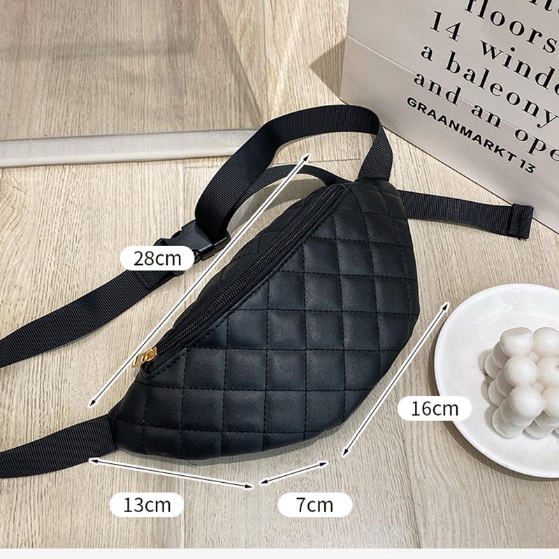 New Fashion Crossbody Bag Women's  Chest Bag Leisure Versatile Dumpling Bag Outdoor Lightweight Waist Casual Bag