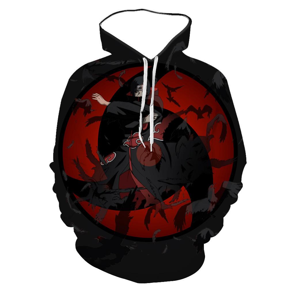 

New Unisex Fashion for Fans of NARUTO Printed Hoodies Sweatshirt Outdoor Sport Cosplay Pullovers Costume XXS