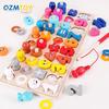 Brangdy 5-in-1 Early Learning Logarithmic Board Toy