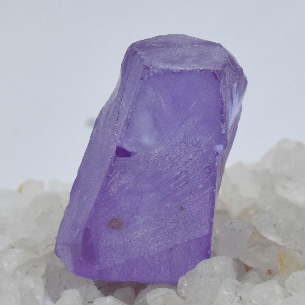 Natural Purple Zircon Loose Gemstone 123.23 ct Uncut Rough for Lapidary and Gem Collections