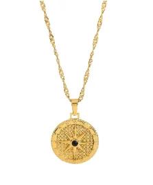 Square Pendants Delicate Stainless Steel Chain Pendant Necklace For Women Necklace