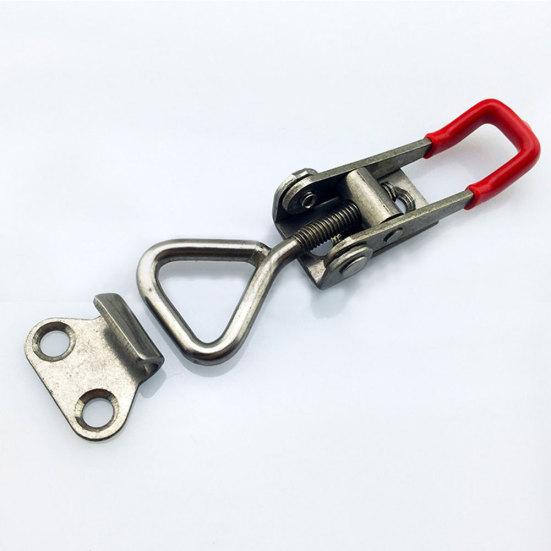 Stainless Steel Adjustable Pull Toggle Latch Lever Bolt Locking Clasp Clamp