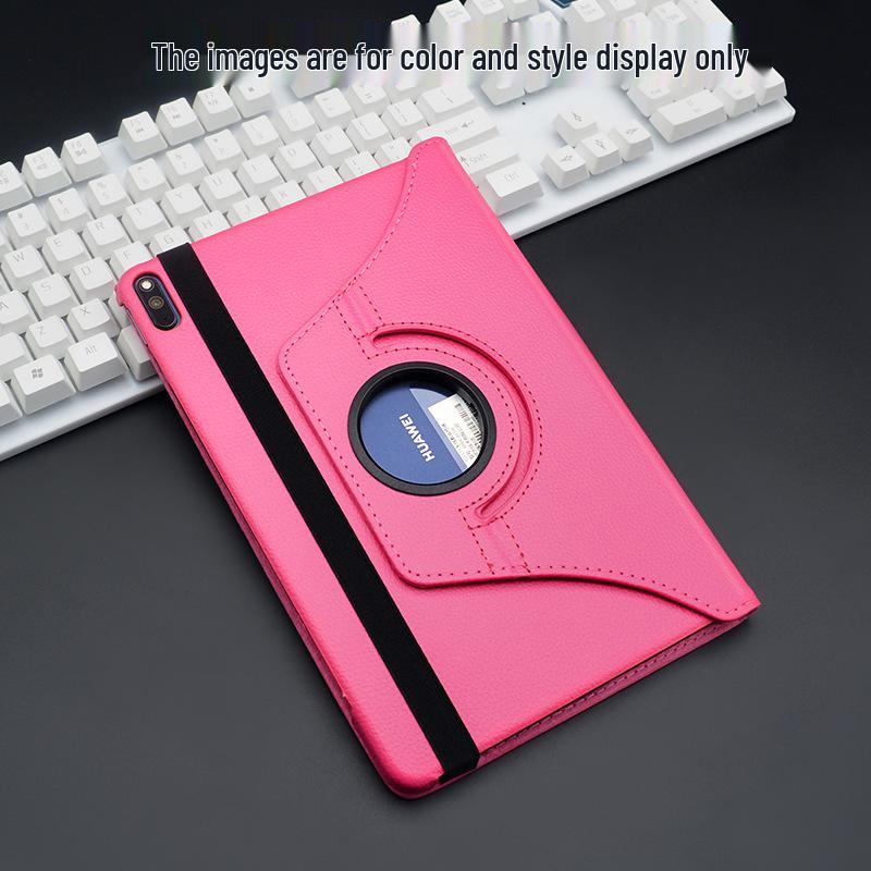 Honor Tablet V6/MatePad Pro Rotating Leather Case - Fits 10.4"/10.8" Models BAH3MRX-W09