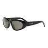 Celine Logo Cat Eye Sunglasses Men sunglasses Black CL40279U5701A