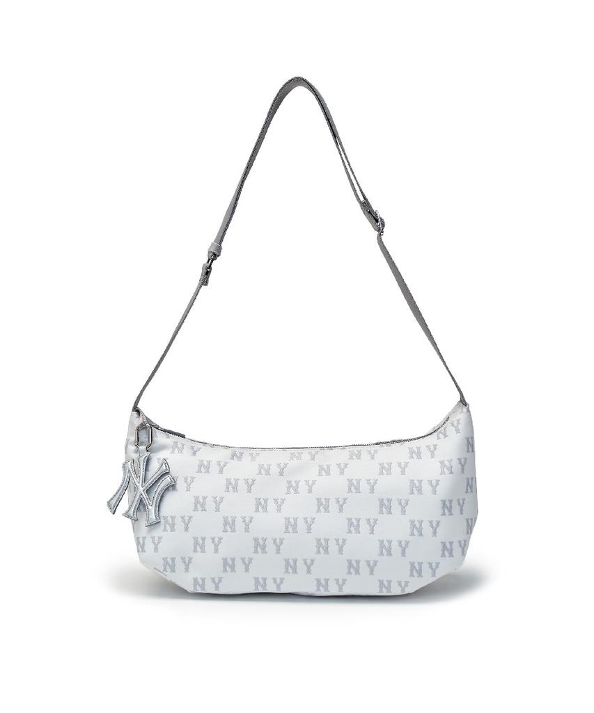 Mlb Classic Monogram Sportive Crossbody Bag Ny (Cream)