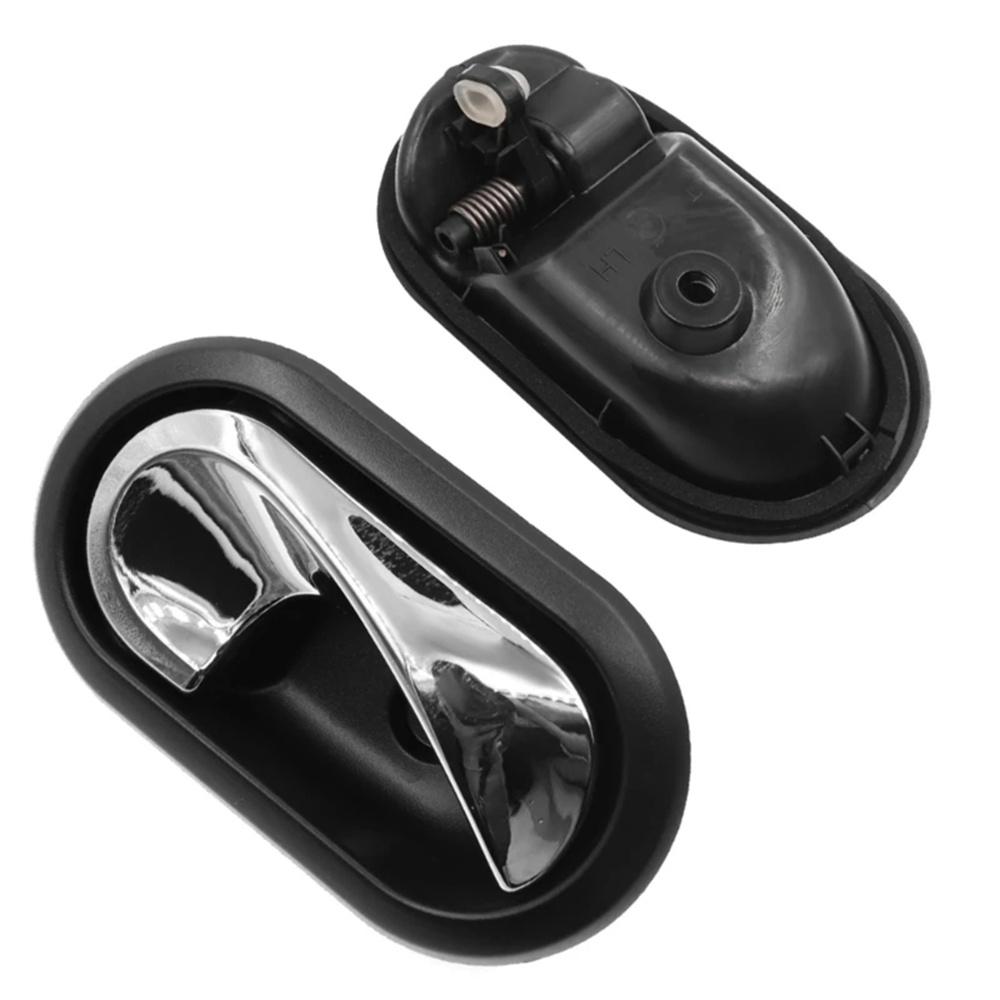 2x Interior Door Handle For Renault Megane Sandero Duster 8200733847 8200733848