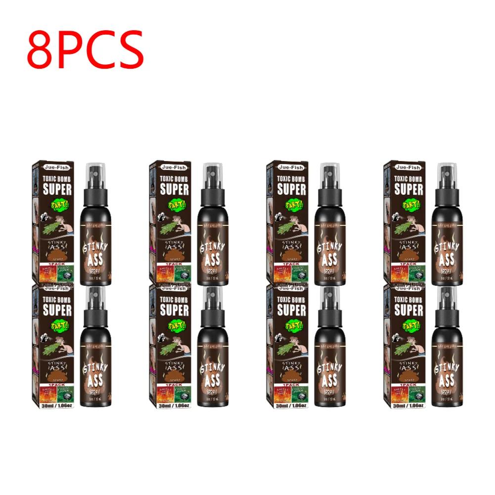 30ml Fart Gag Spray Prank Joke Plastic Liquid Fart Gag for Adults Kids Terrible Stinky Fart Spray Non Toxic Halloween Funny Toys