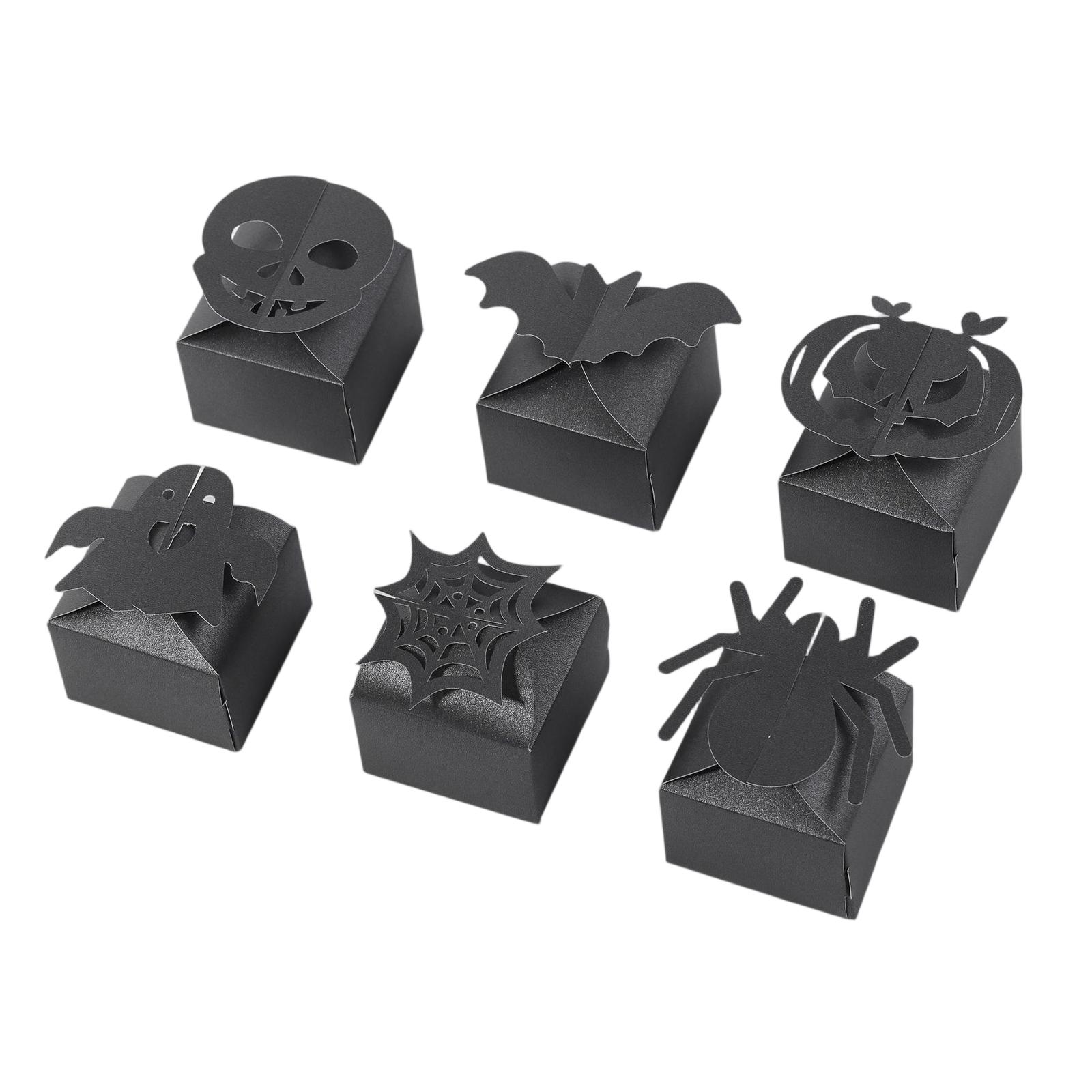

12 шт. Забавная коробка для конфет на Хэллоуин в европейском стиле, подарочная коробка, товары для вечеринки, креативная упаковочная коробка, бумажная коробка, подарочная коробка One Size