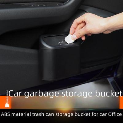 Multi-Function Car Trash Can: Back Seat Hanging Storage Organizer & Garbage Bag Holder