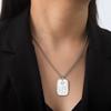 LIKGREAT Collar de Diosa de la Mitología Egipcia Antigua para Hombres Ojo de Horus Egipto Protección contra la Muerte Amuleto Joyería de Acero Inoxidable