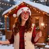 2026 LED Light Up Christmas Glasses Lighted Party Eyewear for Kids Adults Glow Light