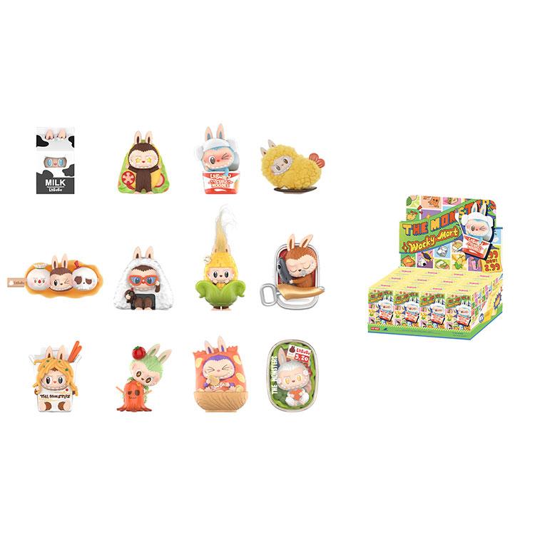 New POP MART THE MONSTERS Convenience Store Collection Figure Mystery Boxes Single Mystery Box/Full Box 12 Pcs PPMT-2506-0022