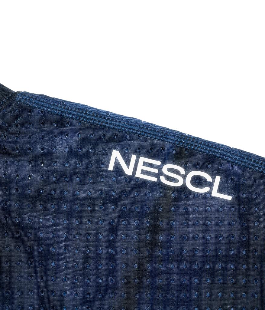 Negeotibeuseupeulliskeulleob Air Vent Tie-Dye Racing T-Shirt (Blue)