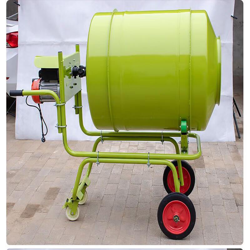 4KW Electric Hand-Push Concrete Mixer
