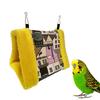 Bird Nest Parrot Hanging Hammock Hammocks Sleeping Warm Warmer Cozy Hut Birds