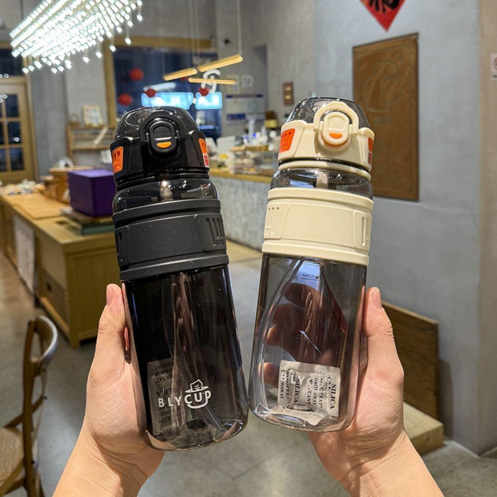 Large Capacity Colorful Plastic Cup PC Outdoor Sports Kettle  Outdoor Activities