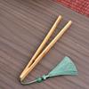 Bamboo Wood Tea Clip Tongs Natural Bamboo Salad Food Toast Bend Kung Fu Clip Kitchen Accessories Teaware Ceremony Tea Clip