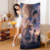 Anime Your Lie in April Microfiber Printed Beach Towel Mountain Climbing Yoga Beach Swimming Running Absorbent Soft Towel