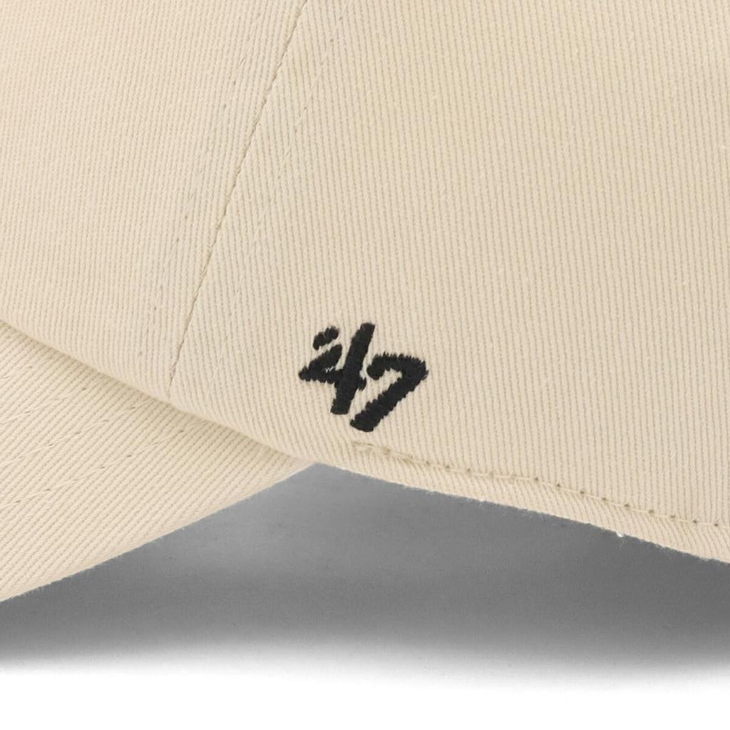 47 CLEAN UP Kappe MLB Logo NY Natur KOSTENLOS '47brand '47BRAND