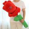 Face Rose Smiley Eternal Life Flower Plush Toys Doll Cartoon Throw Pillow Gifts