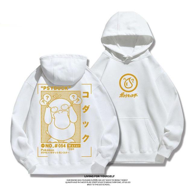 New Animation Cartoon Cute Printed Sweater Men And Women Couple Hoodie