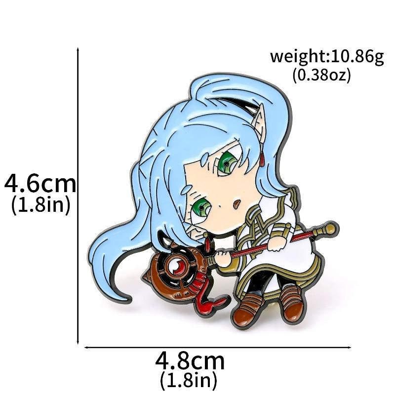 NEWBest Seller Pins Brooches Anime Figure Badges For Fans Backpack Pendant Jewelry Anime peripheral brooch cartoon character badge