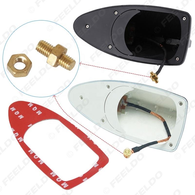 Waterproof Universal Car Radio Antenna Shark Fin Roof Decorative Antenna With FM/AM Radio Function 2743