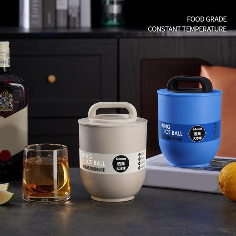 

Big Ice Sphere Maker Molds Round Ice Mould Suitable For Coffee And Cocktails A0KF China Mainland