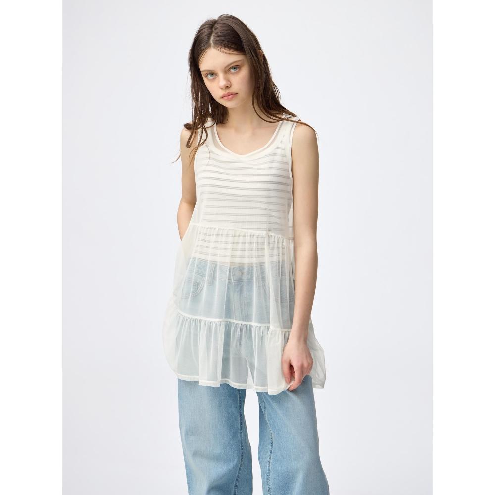 GU by Uniqlo 2 Piece Tulle Tunic