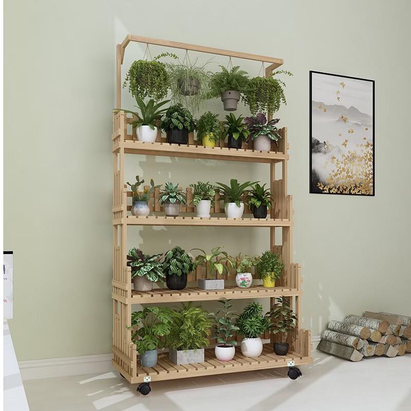 Bamboo Multi-tier Flower Stand