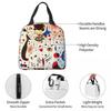 Joan Miro Insulated Lunch Bag for Women Kids Portable Food Boxes Thermal Lunch Box Tote