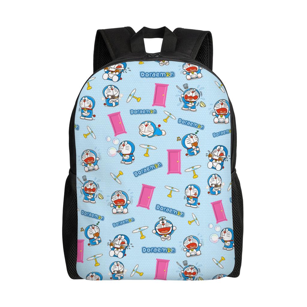 D-Doraemones Backpack for Men Women School College Students Bookbag Fits 15 Inch Laptop Manga Bags