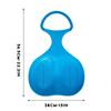 Snow Sled Board Outdoor Winter Plastic Skiing Boards Snowboard Sled Luge for Kid