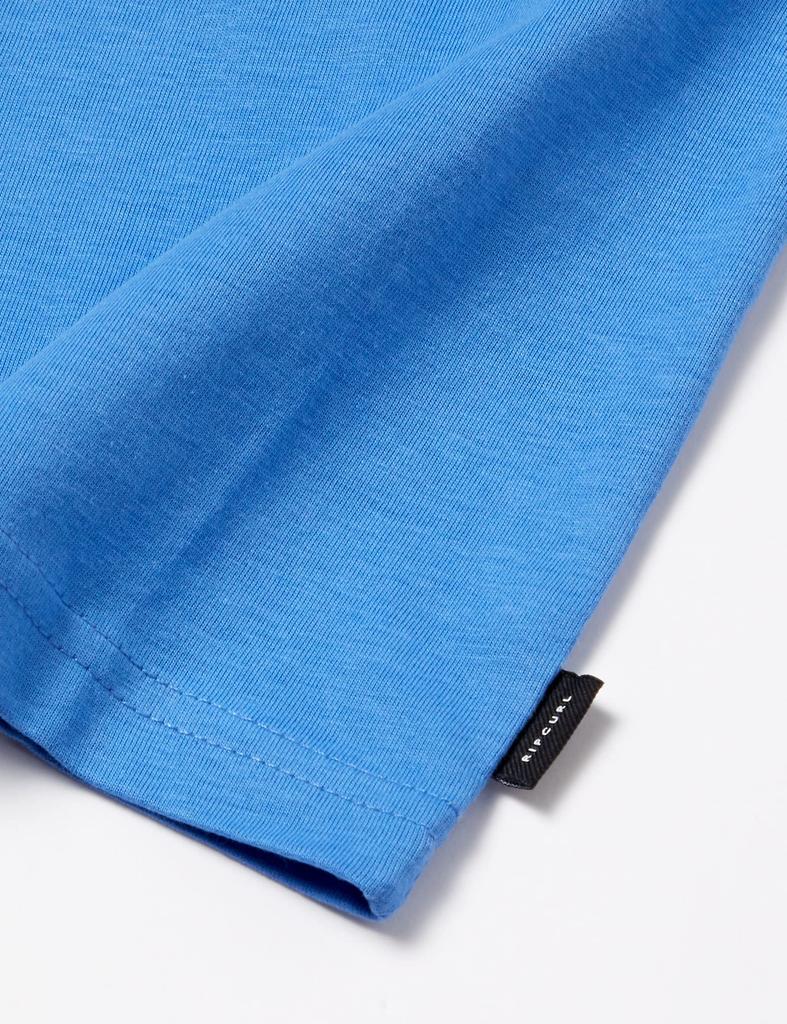 Rip Curl Boys' Short Sleeve Printed T-Shirt (Brand Logo) [KTEVZ9 / APOCALYPSE TEE] Summer, Electric Blue 8 [130cm]