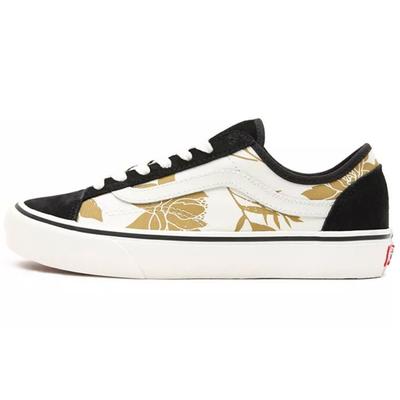 Style 36 Island Floral Decon Sf Lightweight Breathable Low-Top Skate Shoes Unisex Sneaker Black VN0A3MVL4V4