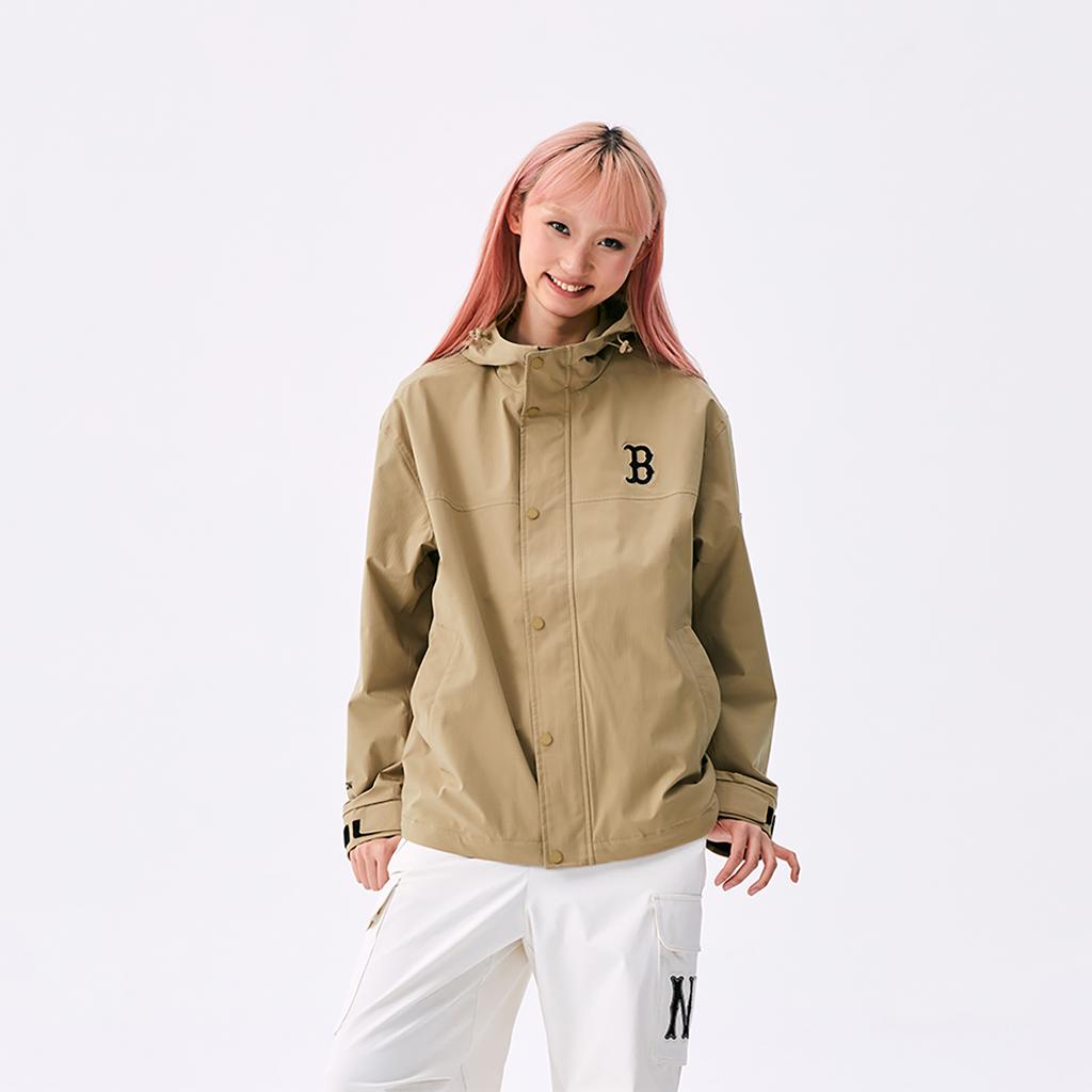 Neue MLB Boston Red Sox Jacke Unisex Beige Gelb 3AWJB0151-43BGP
