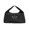 Adidas Originals Recycled Polyester Plain Weave Cloud Bag Sports Bag Handbag Shoulder Bag Regular Women's Black Adidas IC8349