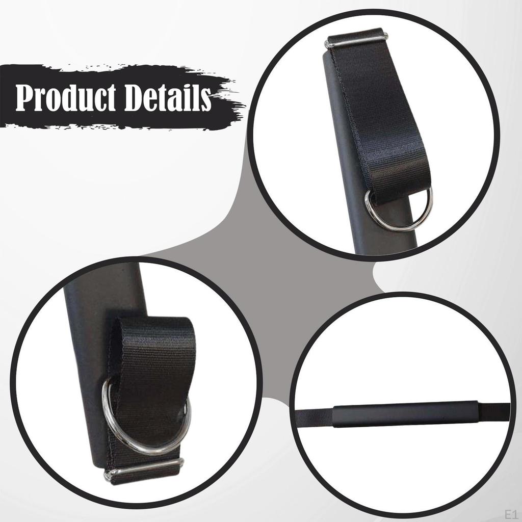 Pilates Foot Strap Padded Home Gym Beginner Strength Training Exercise