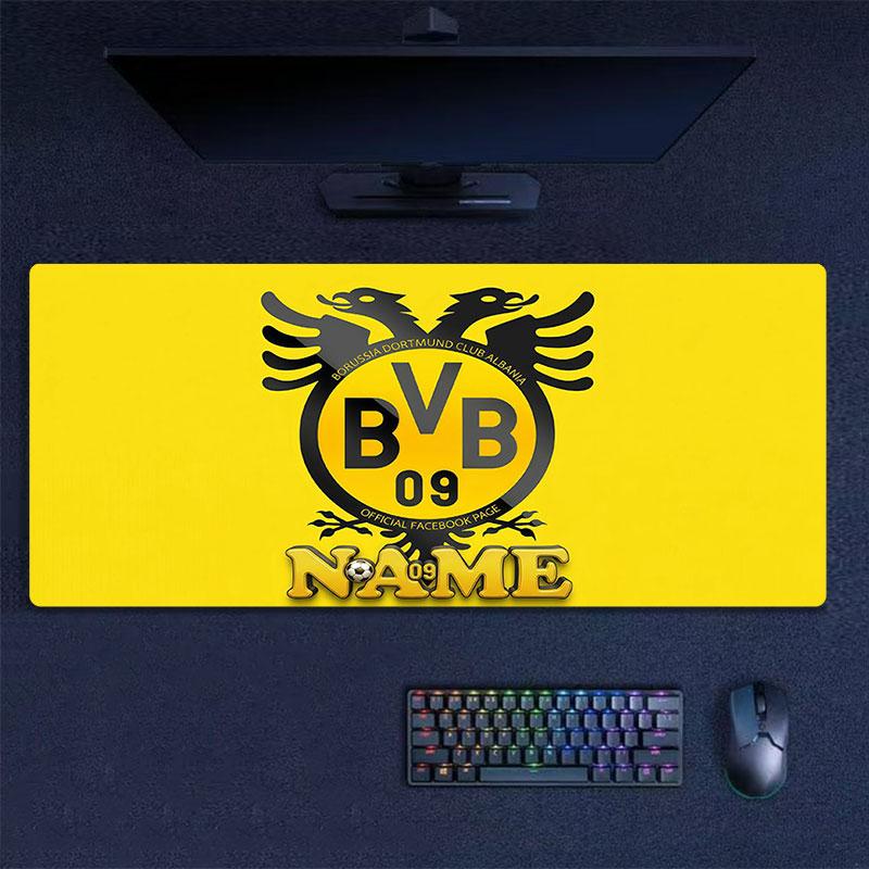 Custom Name,BVB 09 Mouse Pad, Large Gaming Desk Mat, Non-slip XXL Mousepad for Laptop & Tablet, Mini PC Playmat with Stitched Edges