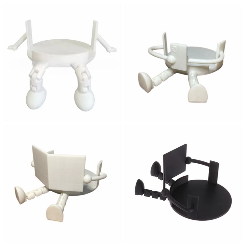 Reusable 3D Printed Tissue Holder Creative Towel Roll Rack  Bathroom Accessory