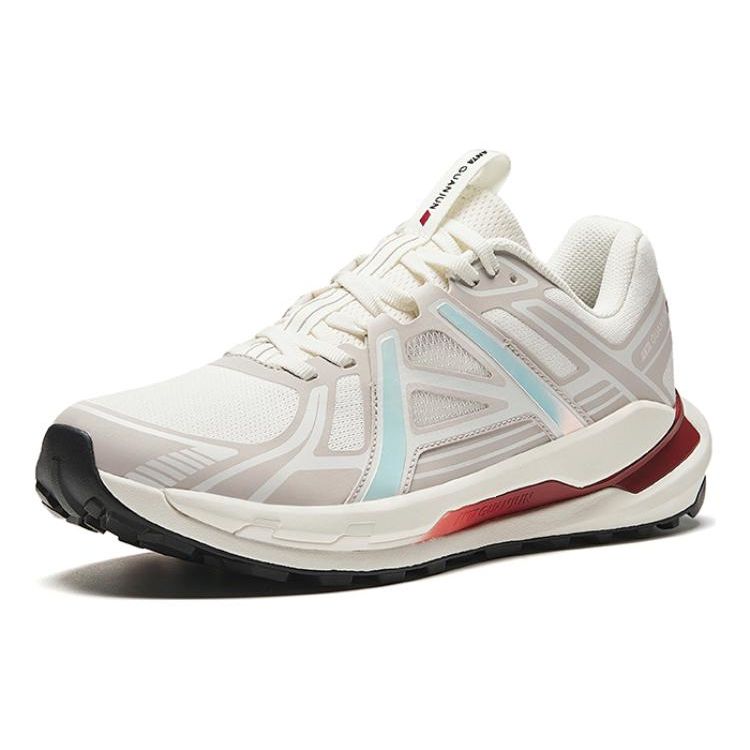 Anta Round Toe Comfortable Non-Slip Durable Low-Top Outdoor Functional Shoes Men Shoes Light-Brown 112345660A-1