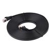 CAT7 RJ45 600MHz Patch Shielded Lan Network Cable Flat Ethernet Cord 5m