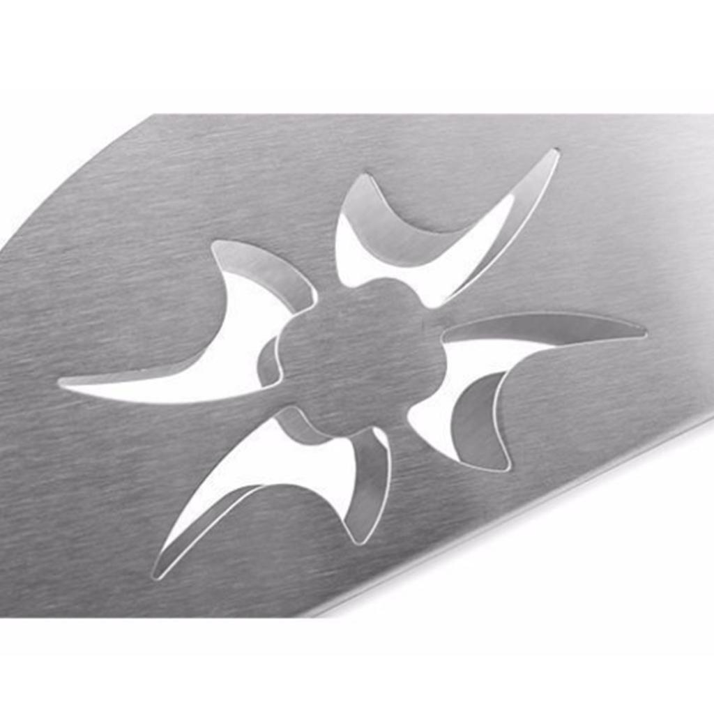 Fan Shaped Napkin Holder Stainless Steel Standing Napkin Rack Table Tissue Paper Dispenser for Home Hotel