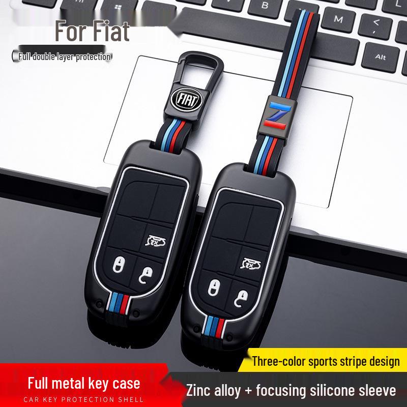 GAC Fiat Key Case for Viaggio Ottimo Zhiyue - Metal Shell Car Protection Cover