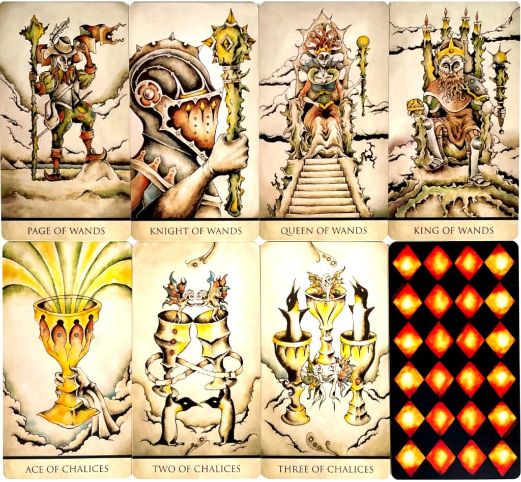 Tarot Nuages Tarot Tarot Fortune Japanese Instruction Manual Authentic Product I.I.J Cards, Telling, Included,