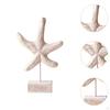 Artistic Wooden Statue for Beach House Mantel And Living Room