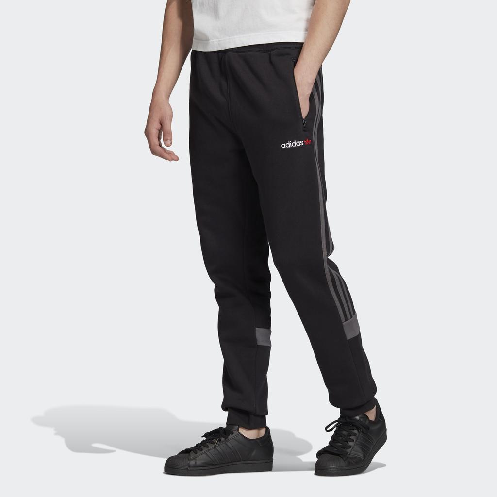 Adidas Originals Linear Logo Casual Sports Pants Men Bottoms Black FT9278
