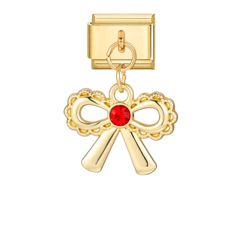 

Zircon Eyes Star Heart Starfish Moon Gold Color Pendant Italian Charm Links Fit 9mm Bracelet Stainless Steel DIY Jewelry Gifts