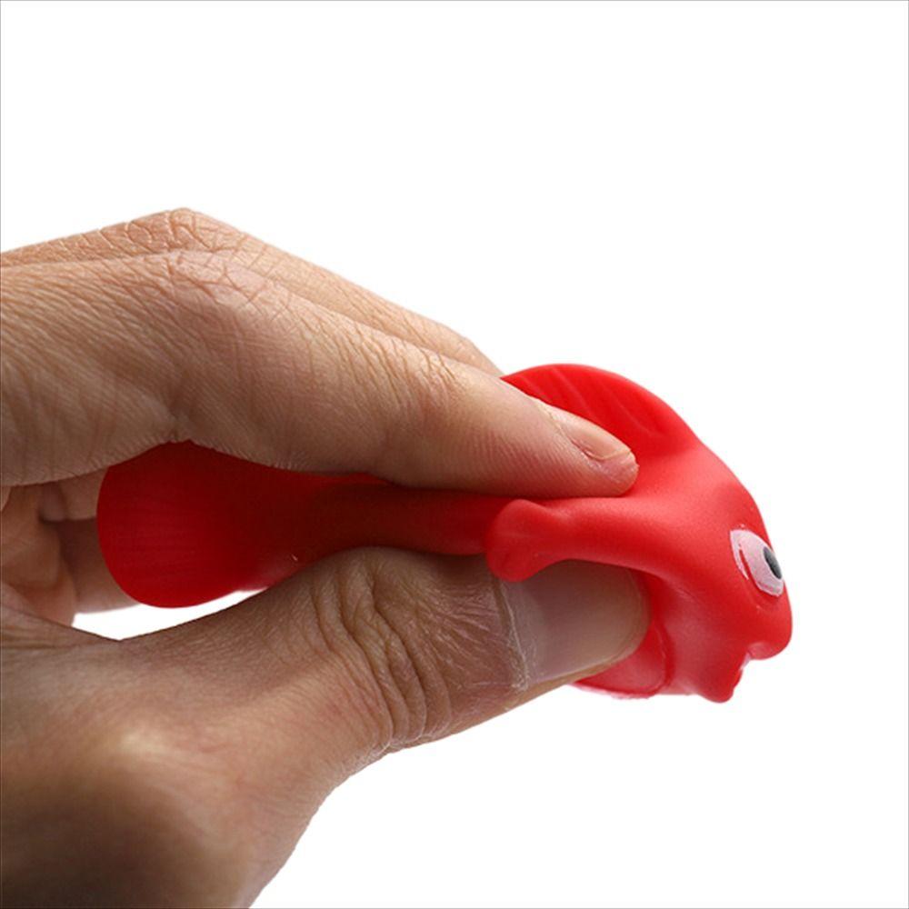 Squeeze Sound Squeaky Colorful Swimming Water Toys Bath Toys Float Shower Toy Baby Bath Toys